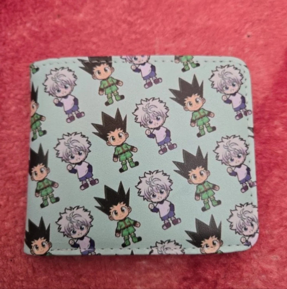 New Hunter x hunter anime manga leather wallet